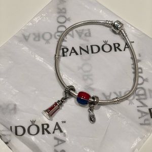 Authentic Pandora Bracelet Set beach theme